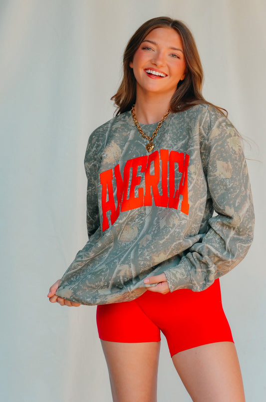 PUFF America Camo Sweatshirt