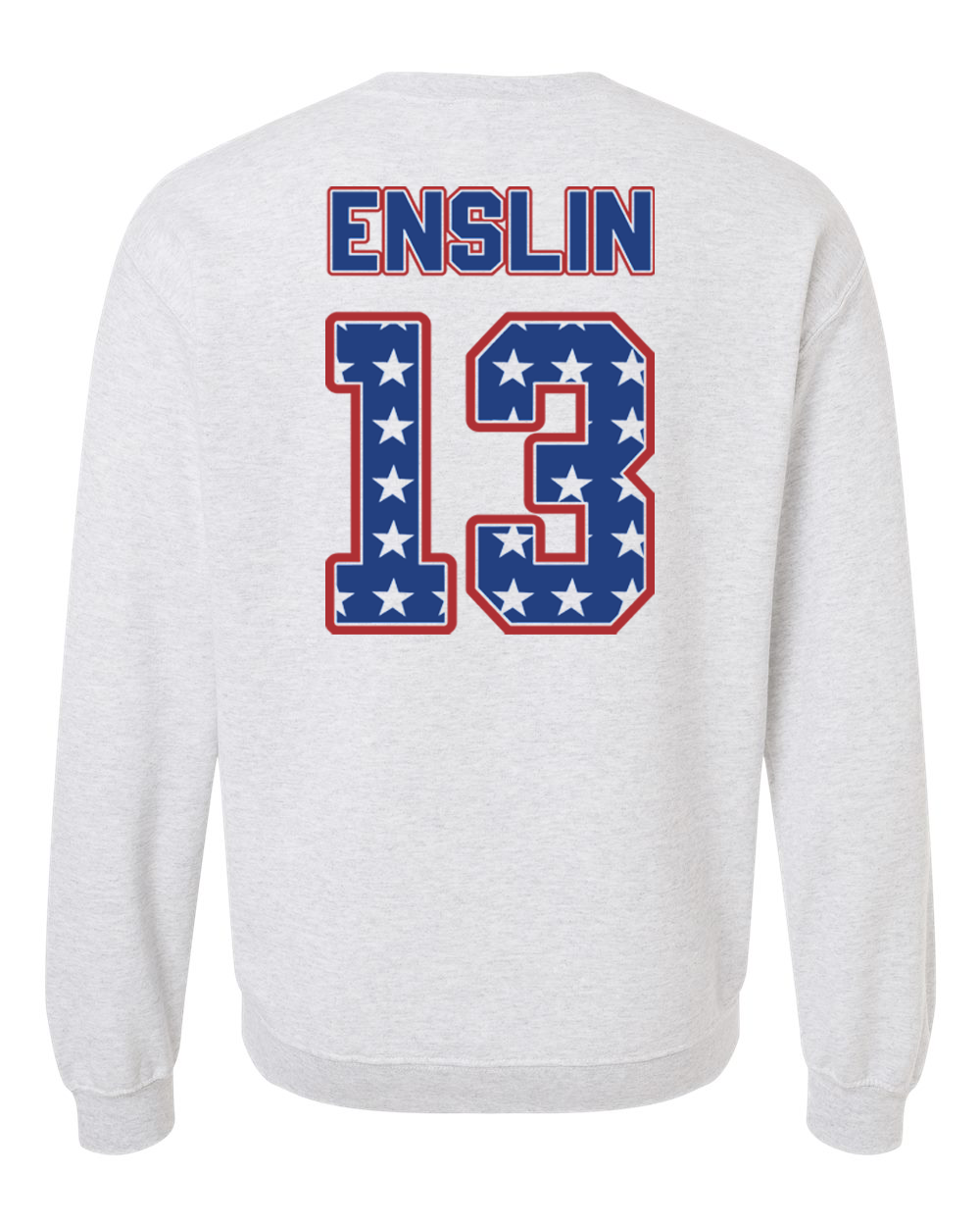 USA: Unisex Crewneck Sweatshirt - Color: ASH