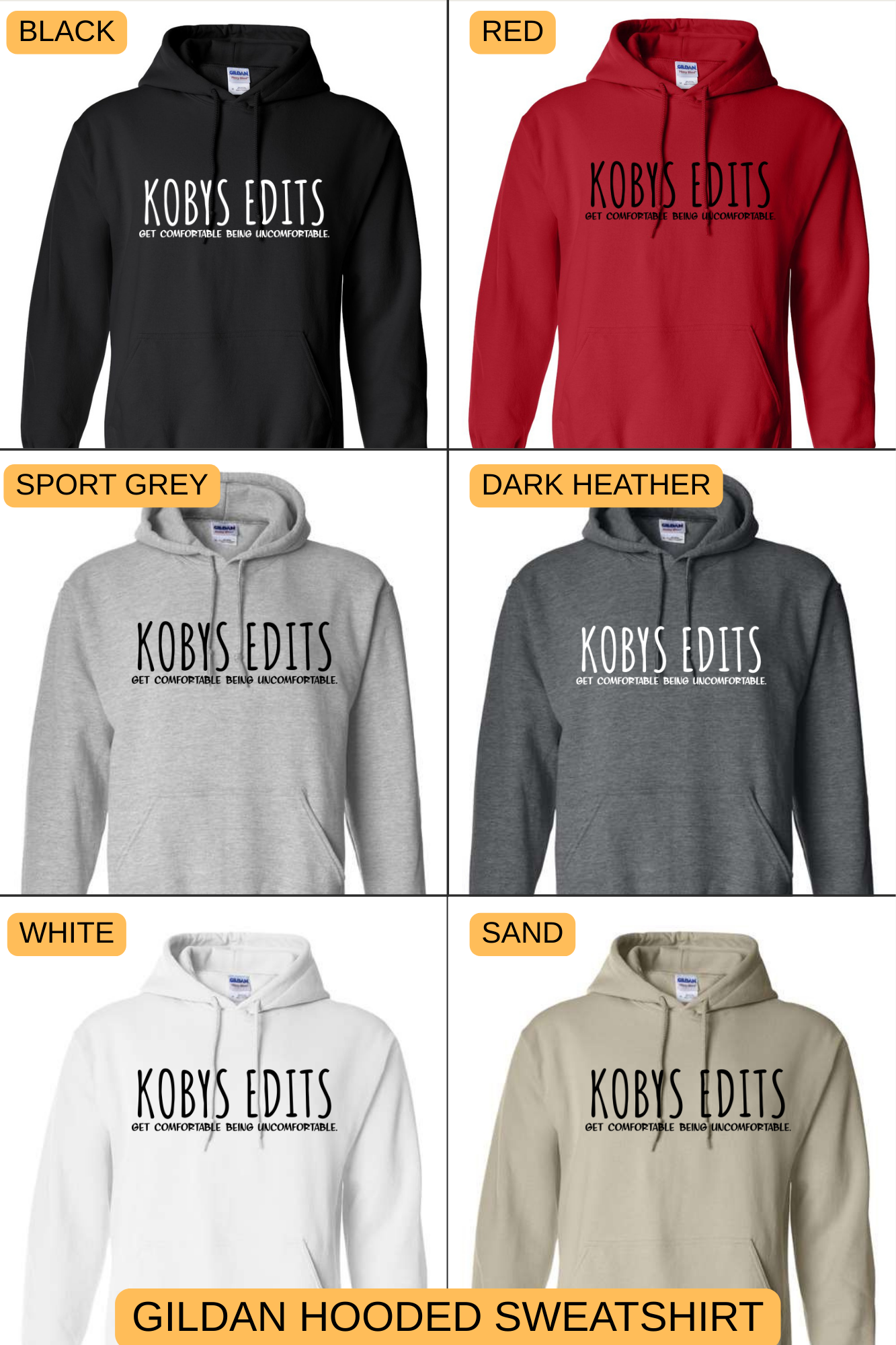 Koby's - Gildan Hooded Sweatshirt