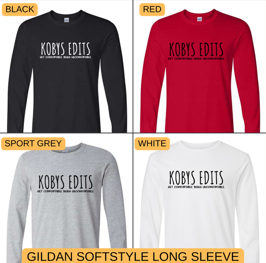 Koby's - Gildan softstyle long sleeve tshirt