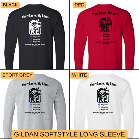 Koby's - Gildan softstyle long sleeve tshirt