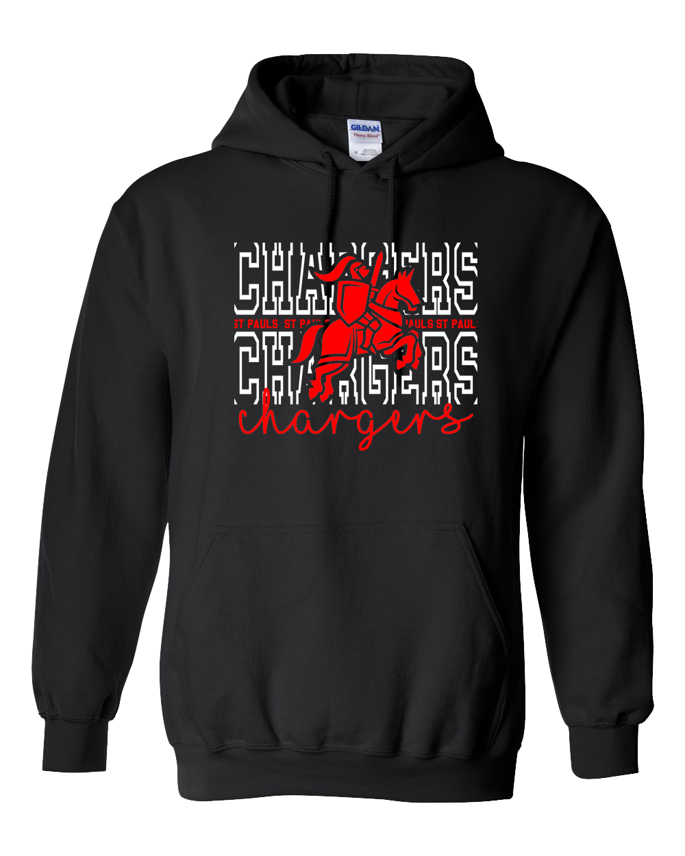 Adult Gildan - Heavy Blend™ Hooded Sweatshirt: Design #4