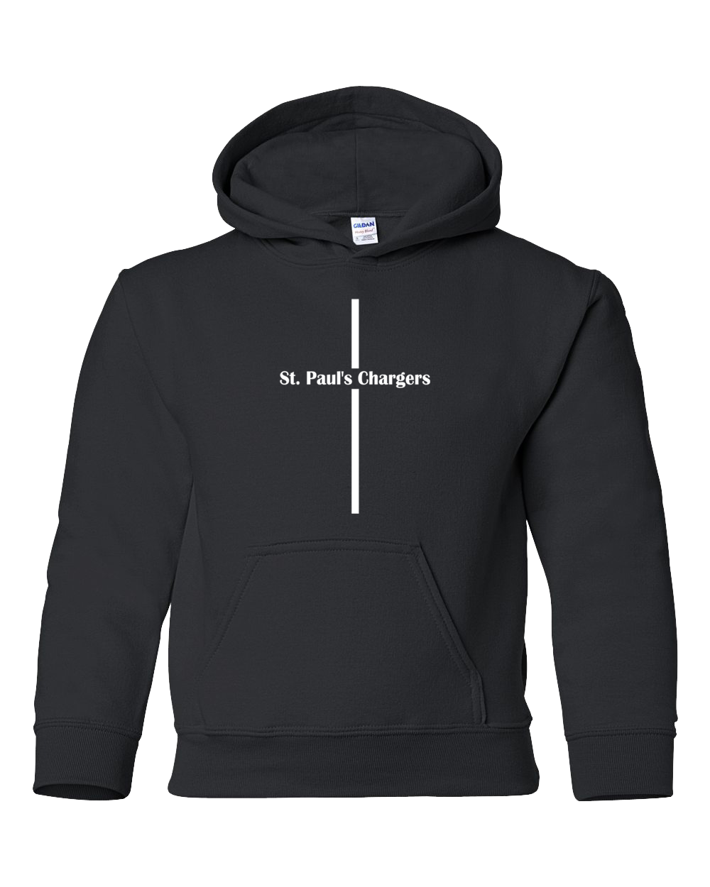 Youth Hooded Sweatshirt: Design #7