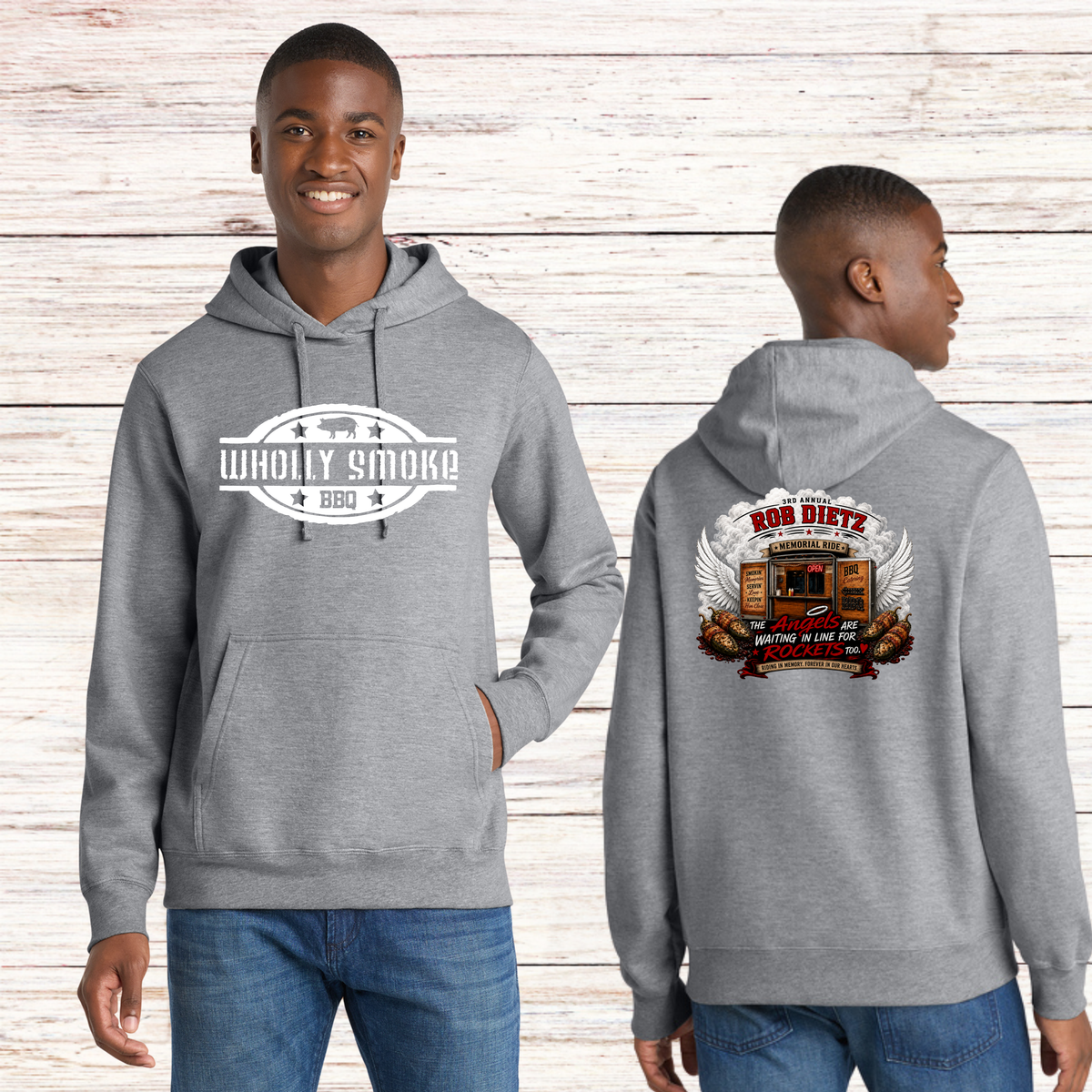 3rd Annual Rob Dietz Memorial:: Port & Co™ Fan Favorite™ Fleece Pullover Hooded Sweatshirt