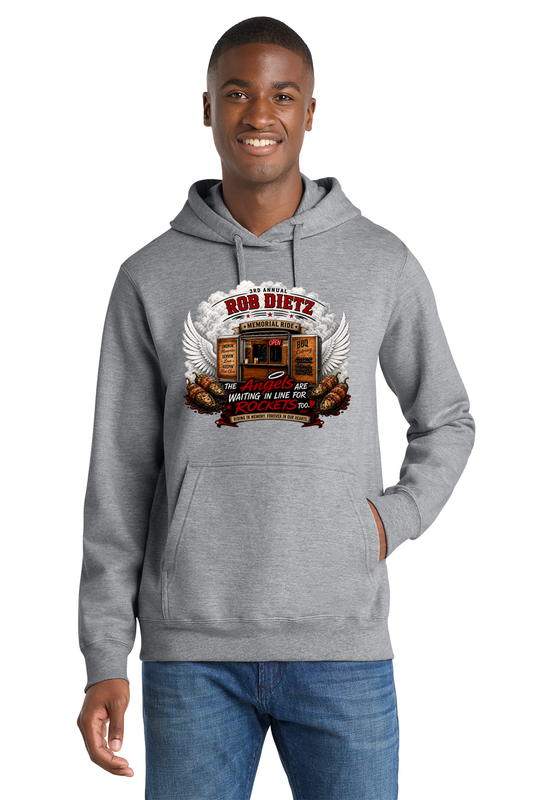 3rd Annual Rob Dietz Memorial:: Port & Co™ Fan Favorite™ Fleece Pullover Hooded Sweatshirt