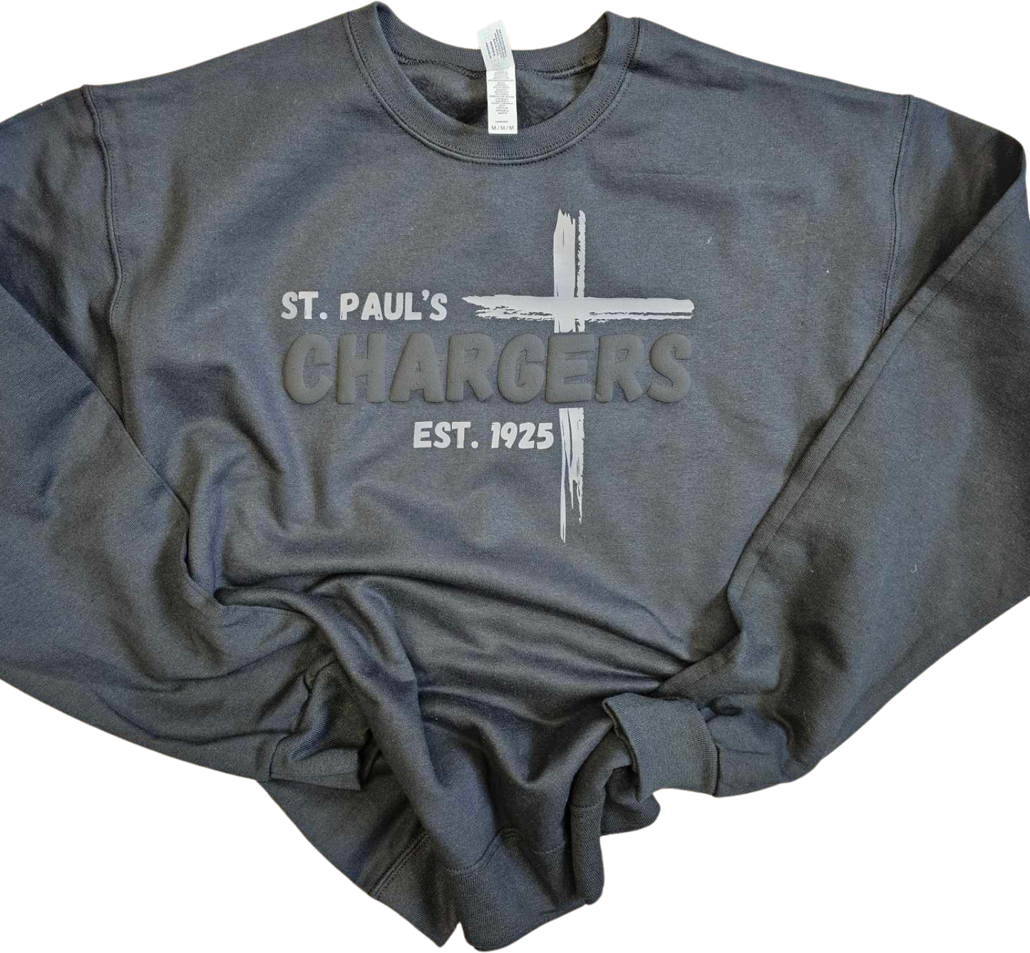 Youth Logo Puff Sweatshirt: Design #3