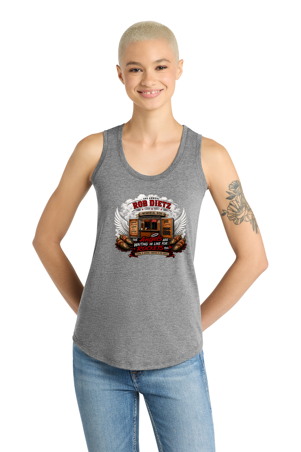 3rd Annual Rob Dietz Memorial:: District ® Women’s Perfect Tri ® Racerback Tank