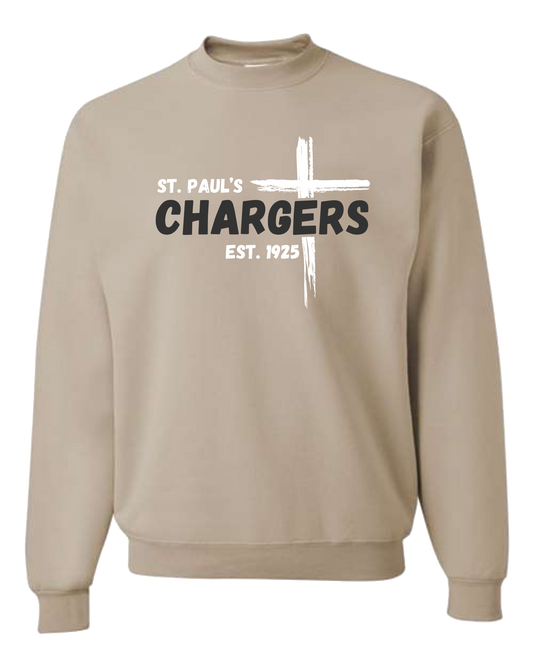 Adult Logo Puff Sweatshirt: Design #3