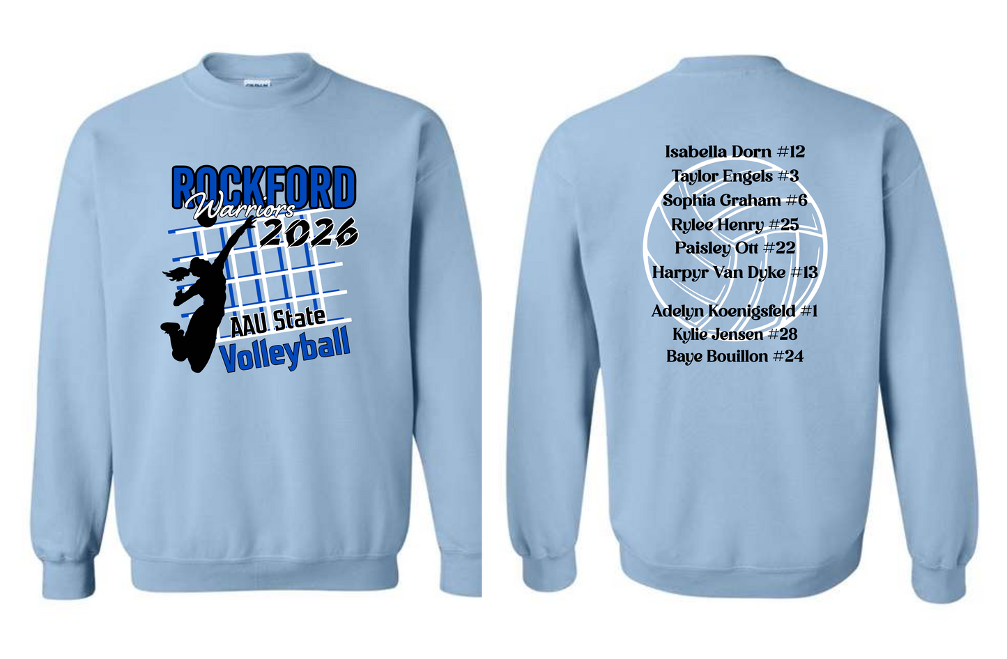 Rockford '26 AAU - Adult Crewneck