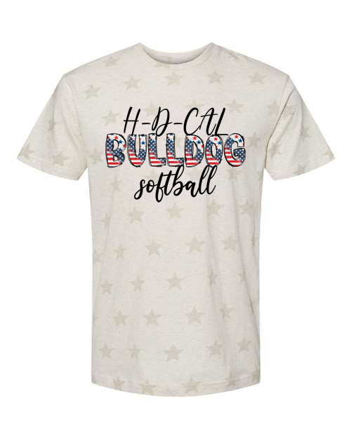 Code Five - Youth Star Print Tee