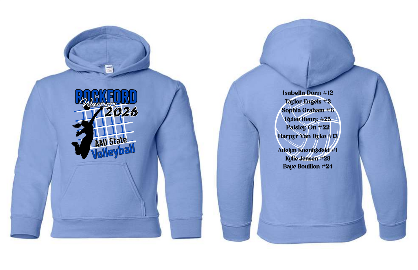 Rockford '26 AAU - Youth Hoodie