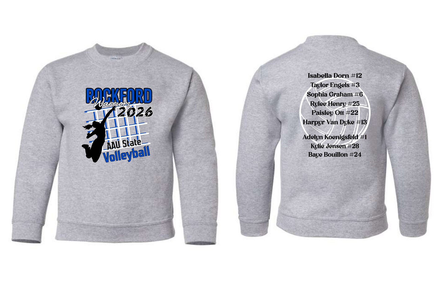 Rockford '26 AAU - Youth Crewneck