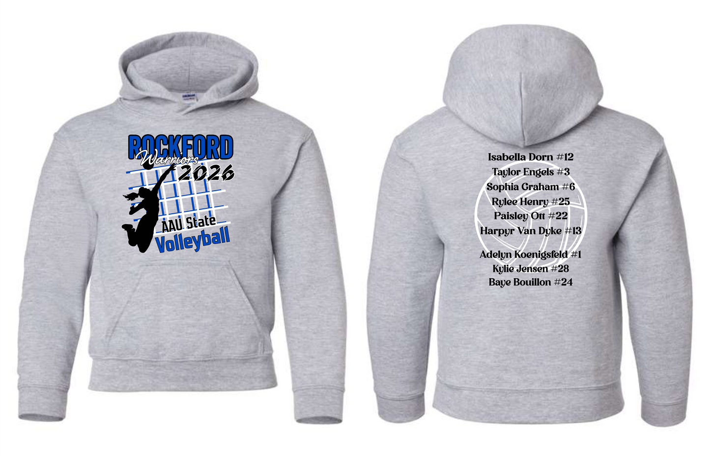 Rockford '26 AAU - Youth Hoodie